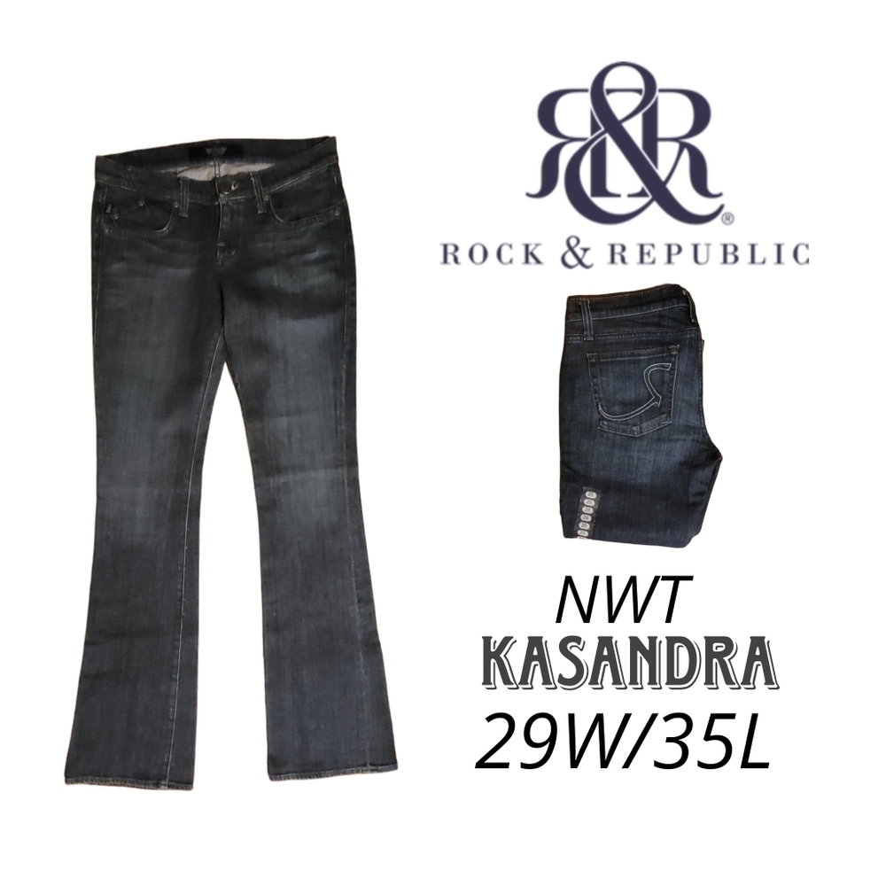 NEW Rock & Republic Kasandra bootcut